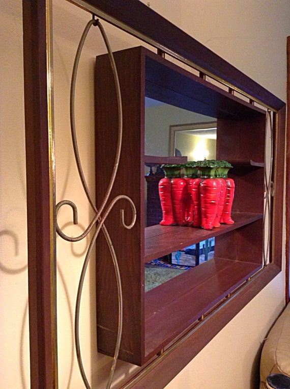 MCM Turner Wall Accessory Shadow Box Mirror