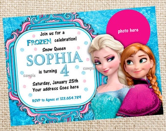 Disney Frozen Invitation - Printable