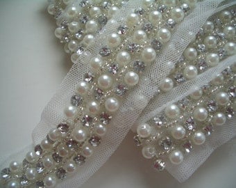 Pearl Dress Trim Tongue