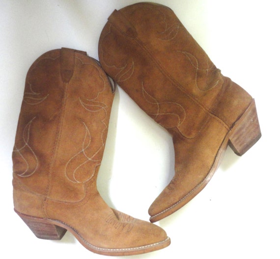 mens cowboy boots dark brown
