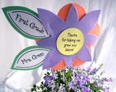 Flower teacher gift, personalized class gift, end of the year teacher gift Il_170x135