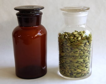500ml Glass Apothecary Jar / Reagent Bottle