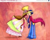 80% OFF First Kiss Valentine print,clipart-commercial use- AMB-335 Il_170x135