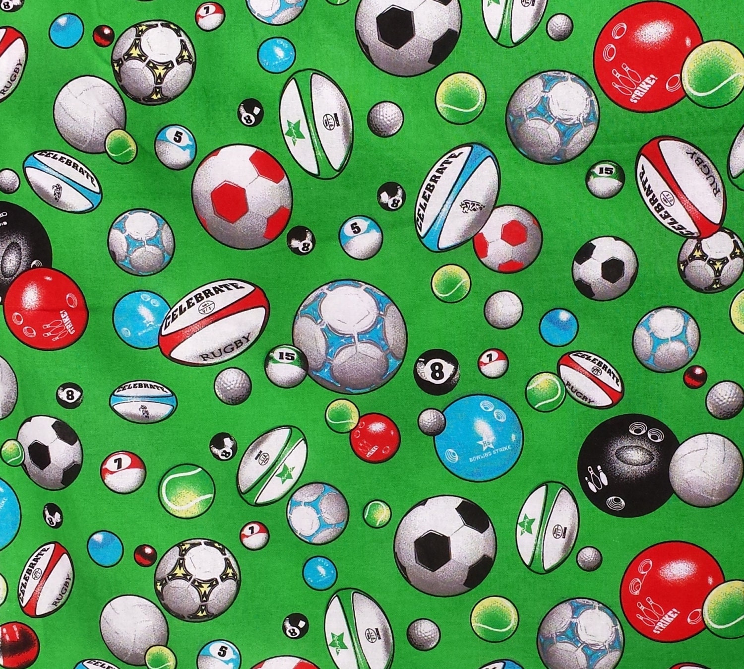 Sports Balls Fabric