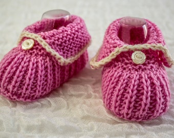 Pink bootie pattern Etsy