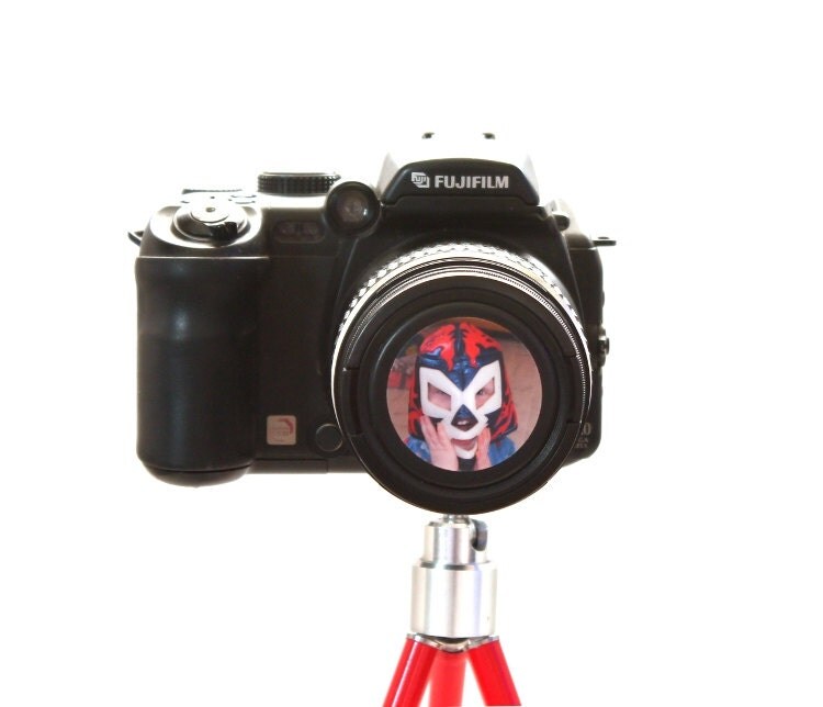 Custom camera lens cap with your design for Canon Nikon