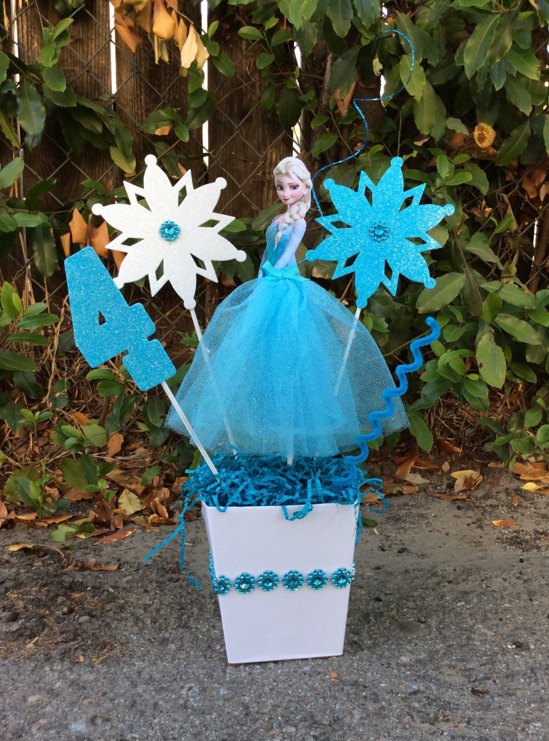 Disney Frozen Elsa Birthday CenterPiece