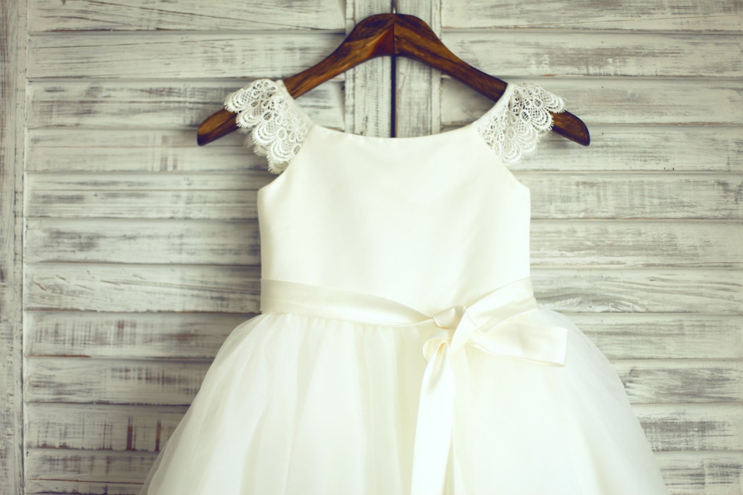 Baby Gear Galore: Lace Tulle Cap Sleeves TUTU Flower Girl Dress Wedding ...