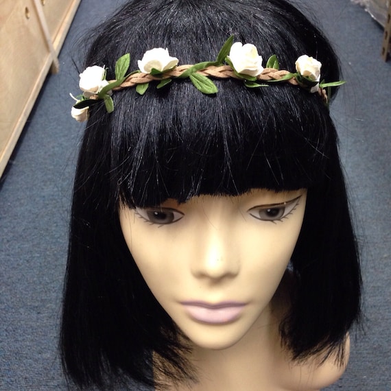 Wholesale / best sell set of 5/12 pc mini ivory crown headband