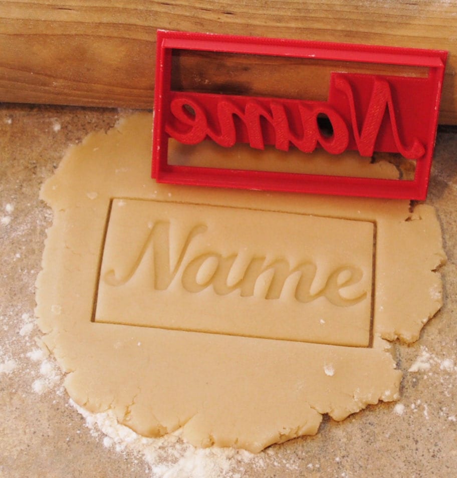 Custom NAME Cookie or Fondant Cutters