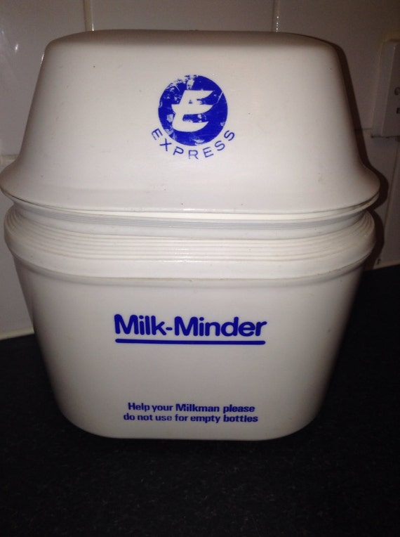 Vintage Retro Plastic Express Milk Minder