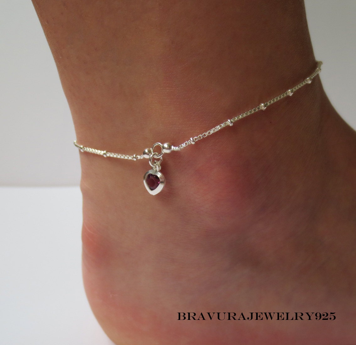 cheap sterling silver ankle bracelets