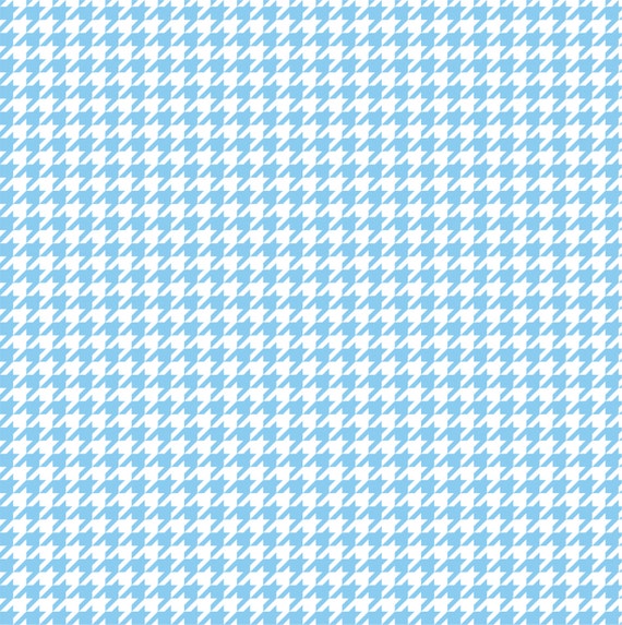 Light blue houndstooth pattern vinyl sheet by