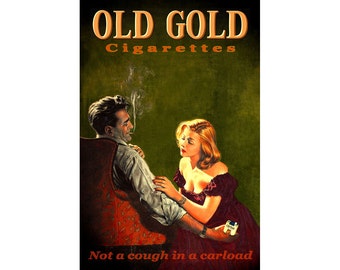 Old gold cigarettes coupons