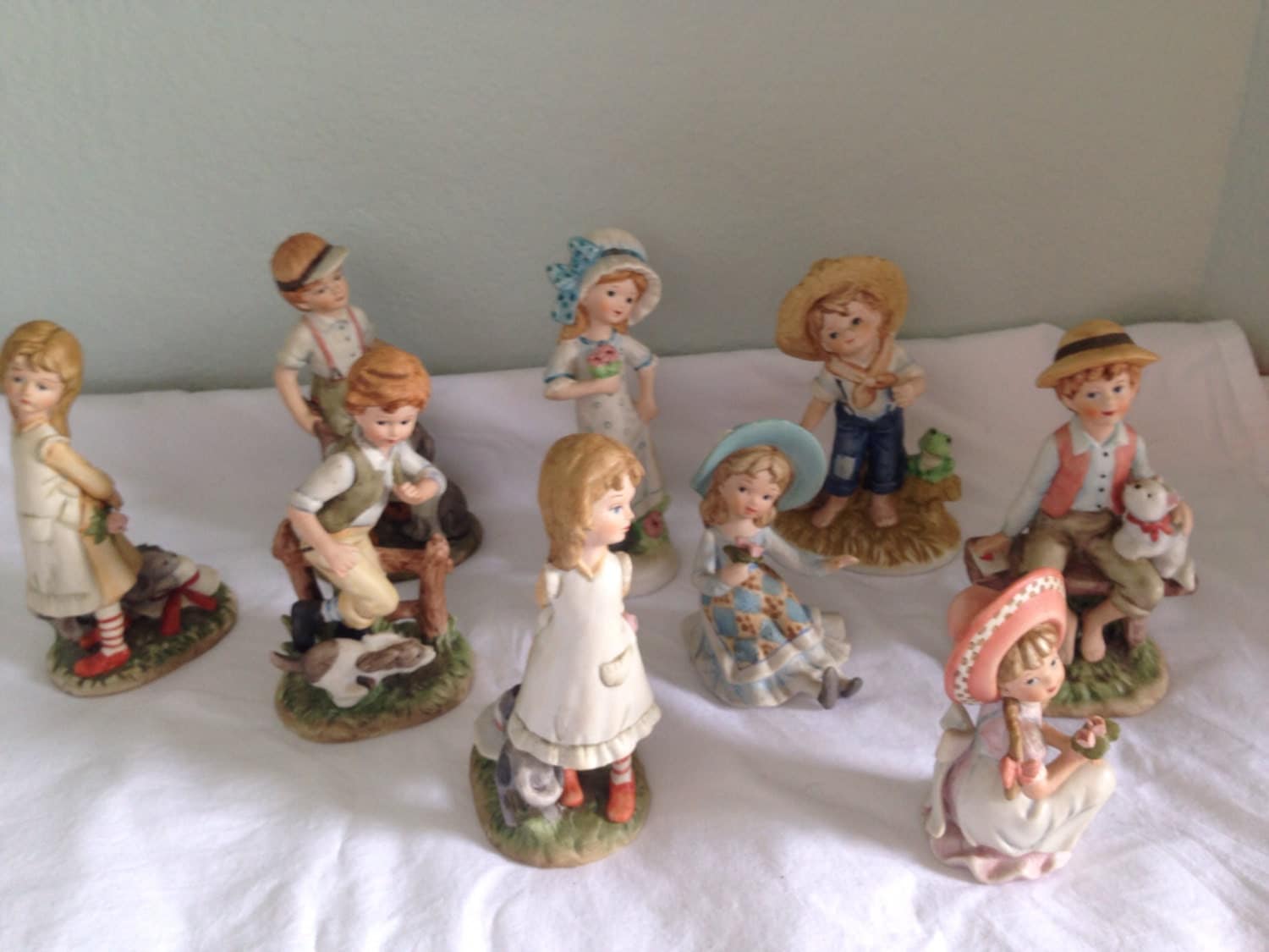 Lefton China Figurines hand painted figures by VintageCrazyGirl