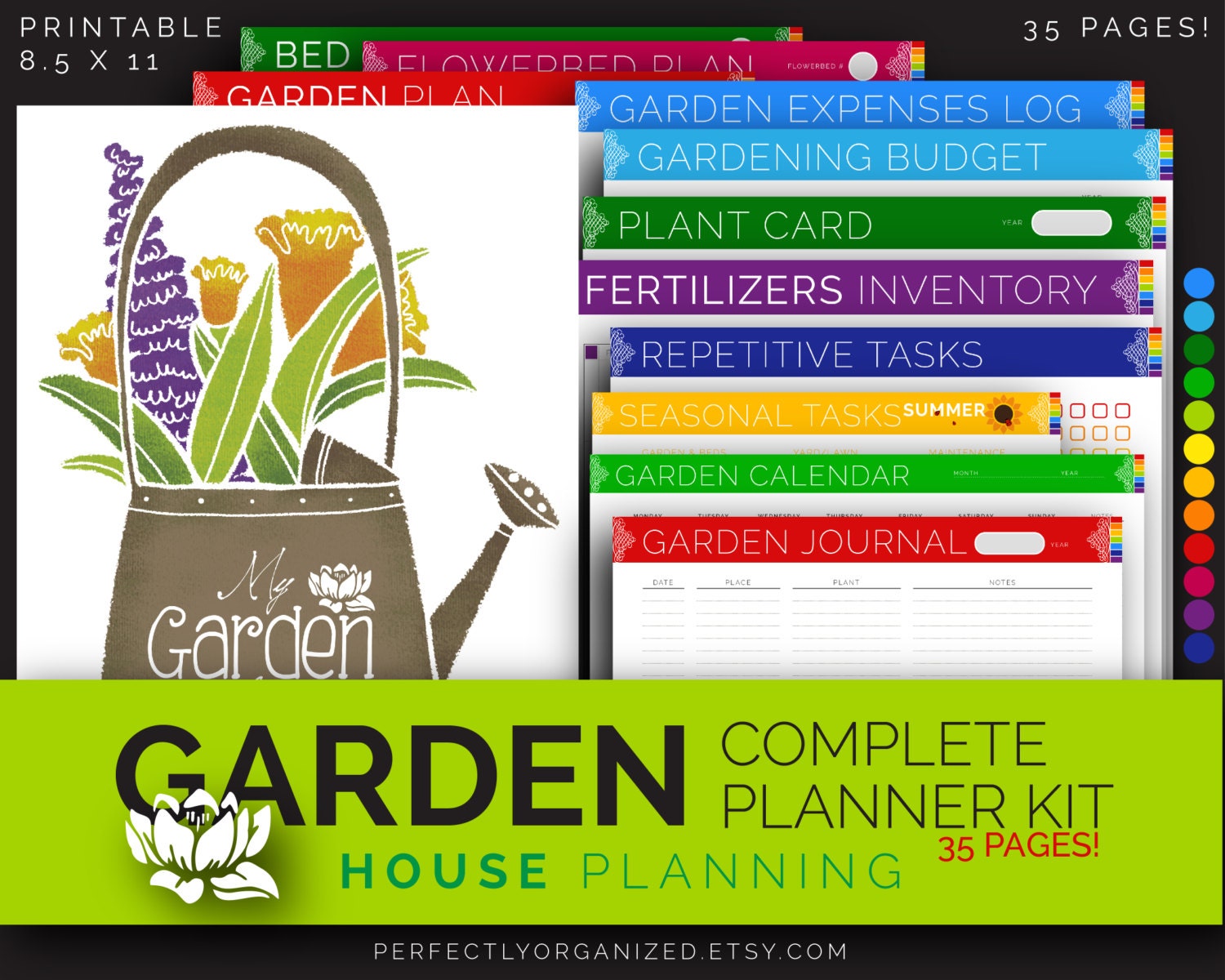 garden planner journal