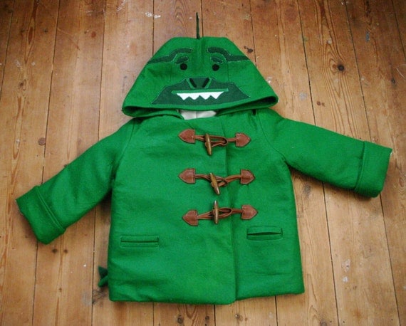 Handmade dinosaur coat | Coat, Fashion, Hoodies