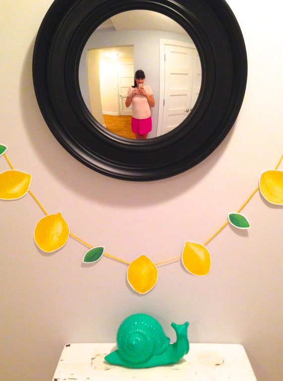 Printable Lemon Banner