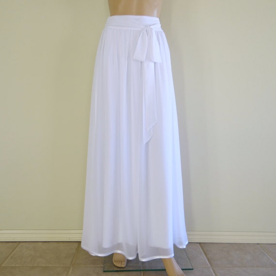 White Long Skirt Party Skirt