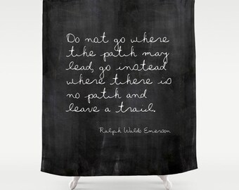 Zitat duschvorhang | Etsy