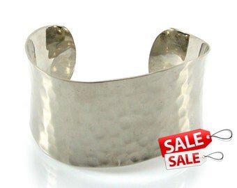 Silver Cuff Bracelet Silver Bracelet Cuff Brass Cuff Bracelet Brass Bracelet Cuff Wide Cuff Bracelet Silver Hammered Bracelet Cuff 005