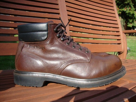 steel toe red wing boots