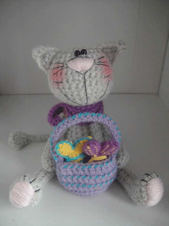 gray toy basket