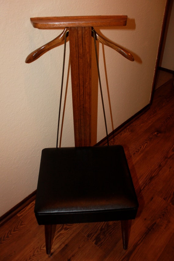 Vintage Mid Century Executive Men's Valet Chair by ThriftyChicKC