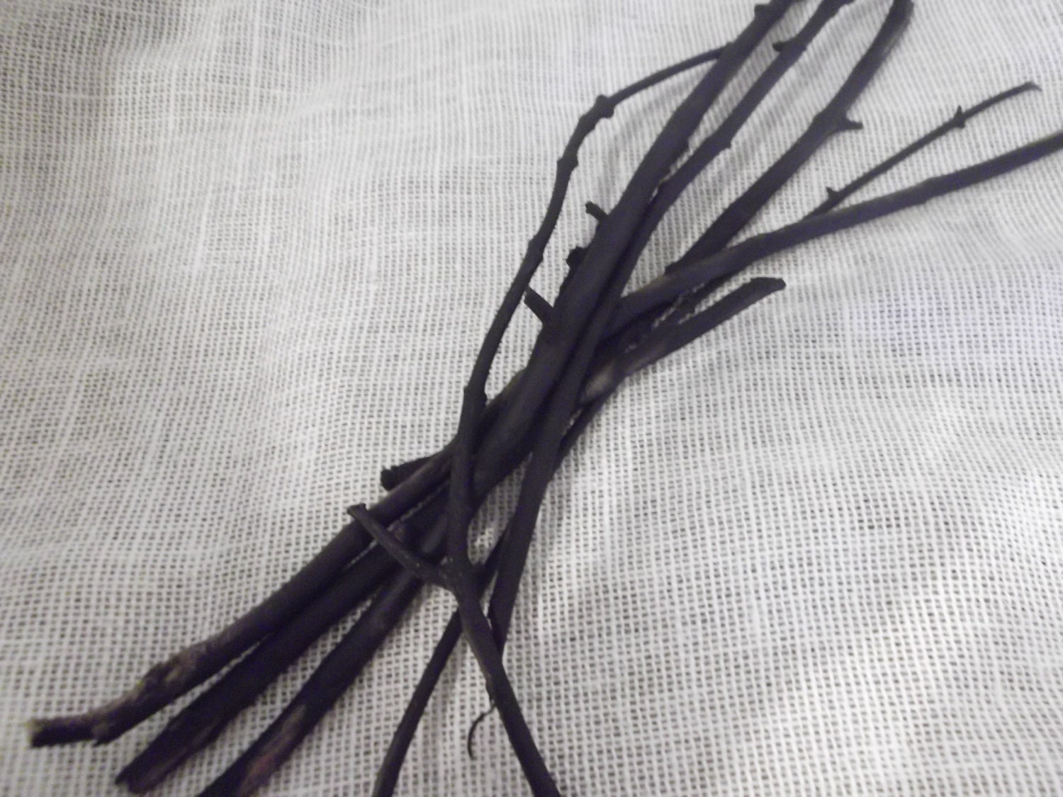 Black Branches Vase Filler Black Sticks Black Decor Rustic
