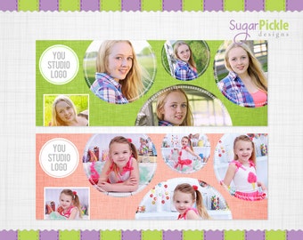 Facebook Cover Templates, INSTANT DOWNLOAD, Summer Facebook Templates, Photographer Facebook Cover