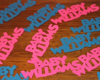 Gender Reveal/Baby Shower Name Confetti-Set of 50