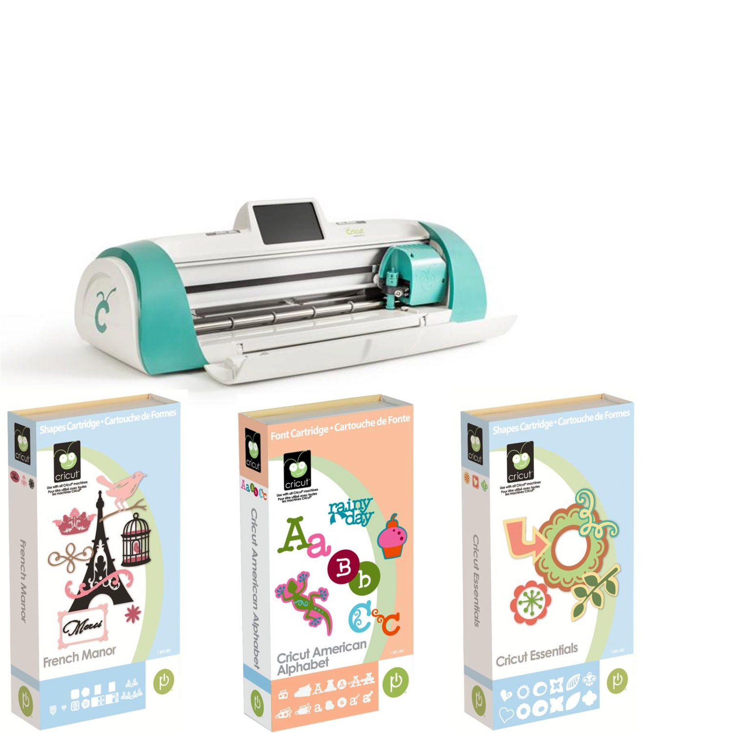 Cricut Expression 2 Teal Plus Bonus Cartridge by Mbturtle on Etsy