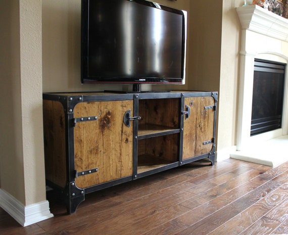 Industrial Media Cabinet / TV stand / Media console