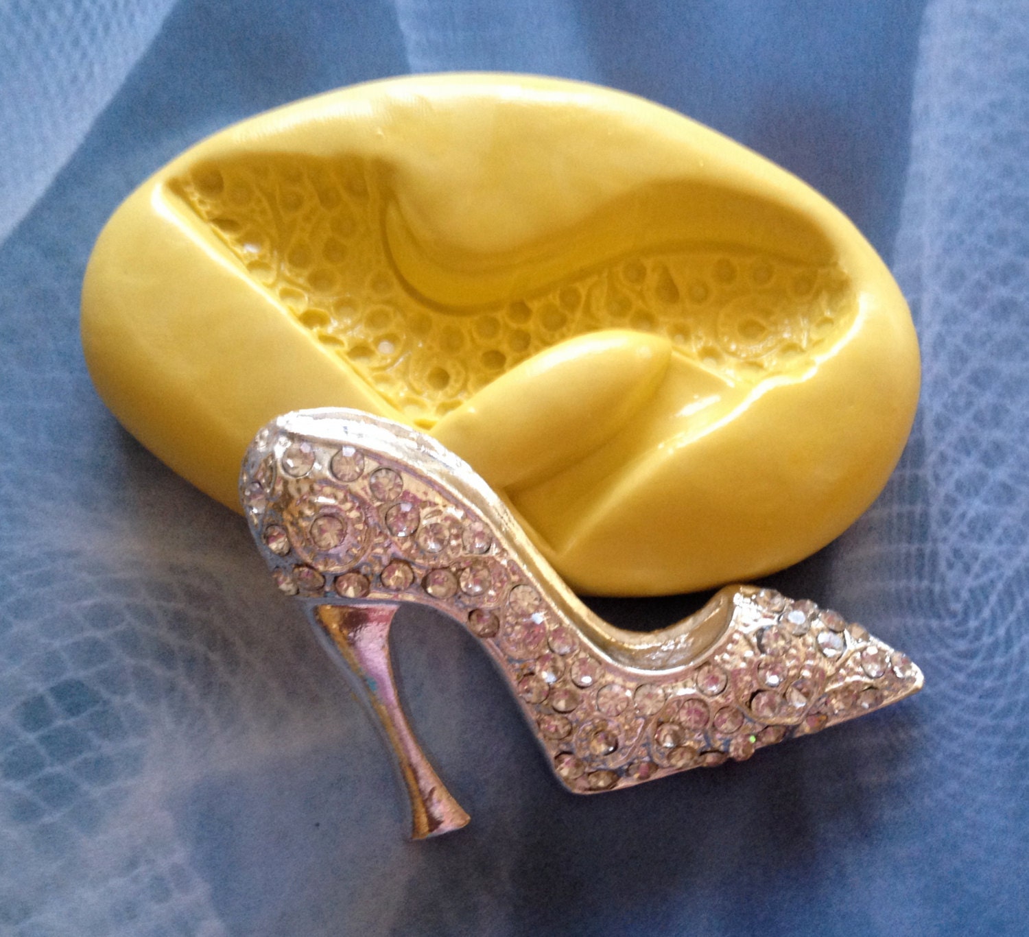 High Heel Fashion SHOE Silicone MOLD Clay by MoldsSweetTreasure