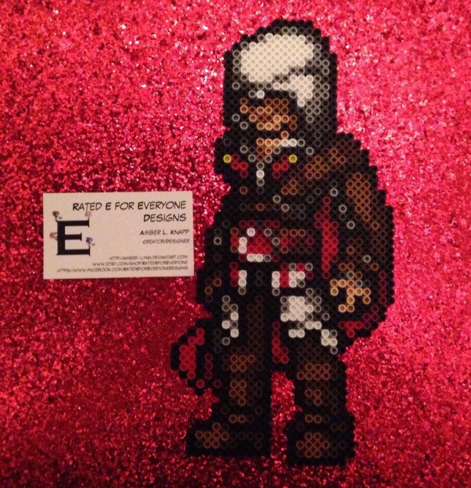 Ezio Assassins Creed Ii Perler Bead Sprite By Ratedeforeveryone 9865