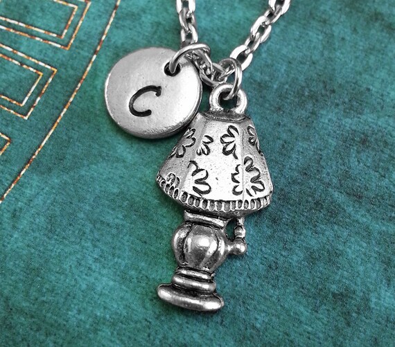 Lamp Necklace Personalized Jewelry Lamp Pendant Custom