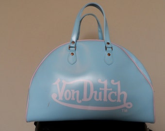 von dutch bowling bag pink