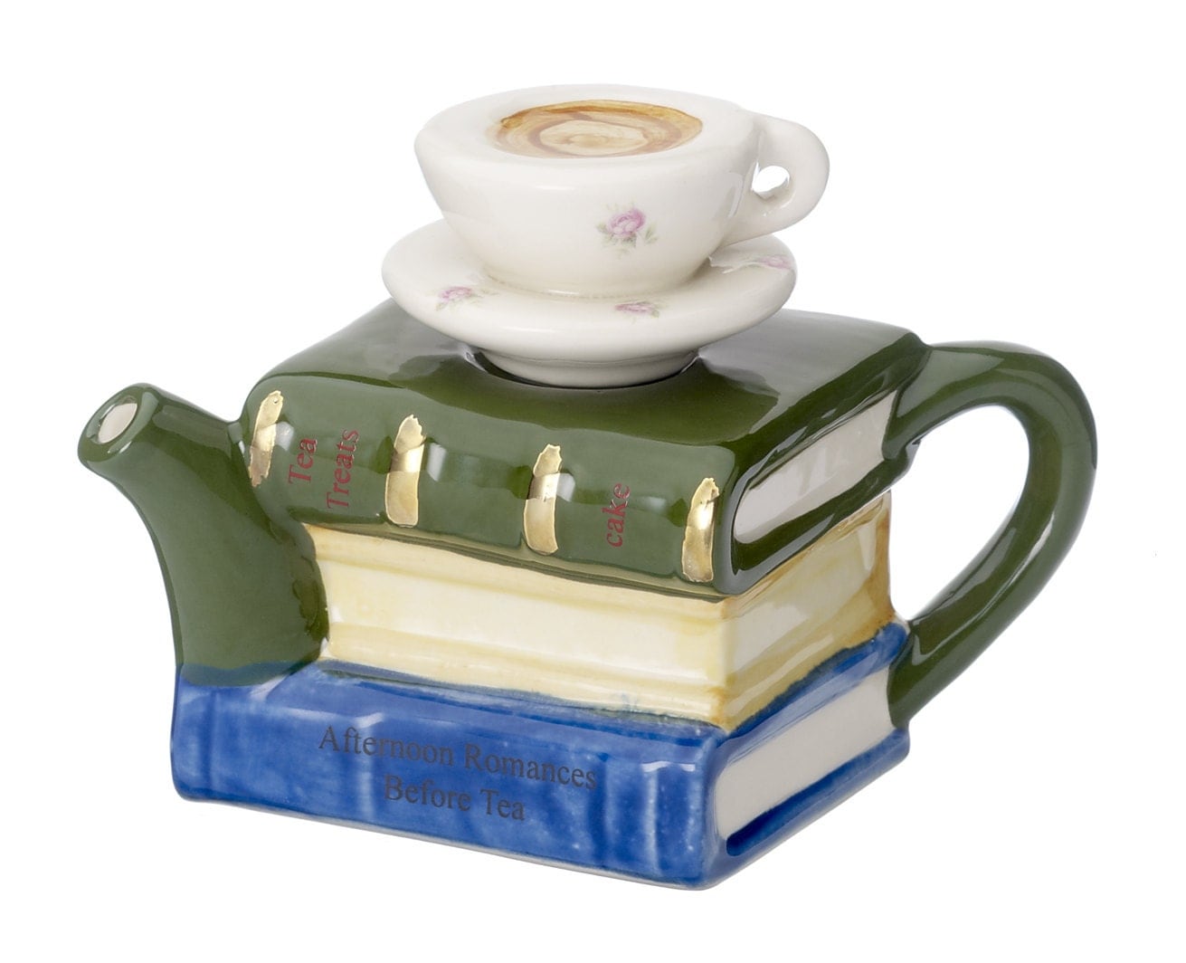 The 'Books & Tea' one cup Teapot by CartersofSuffolk on Etsy