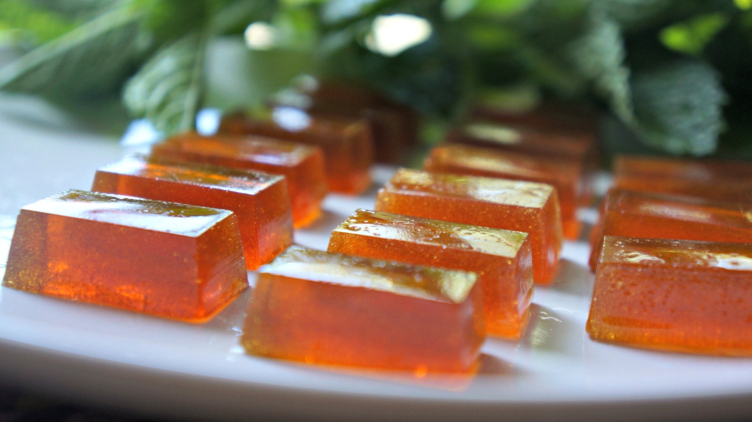 Mint Hard Candy Honey Mint Candy Homemade Mint Candy by cpsweets