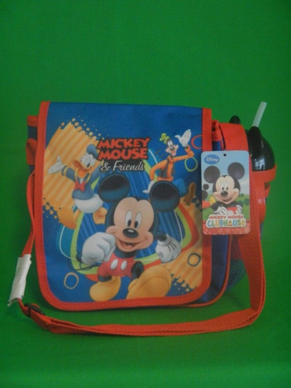 Disney Mickey Mouse Lunch Bag Shoulder Bag Monogrammed