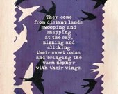 MIGRATION ~ Fine Art Giclée Print.