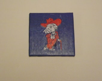 Long Sleeve T-shirt With Red, Navy, And White Colonel Reb Appliqué - Foto 3