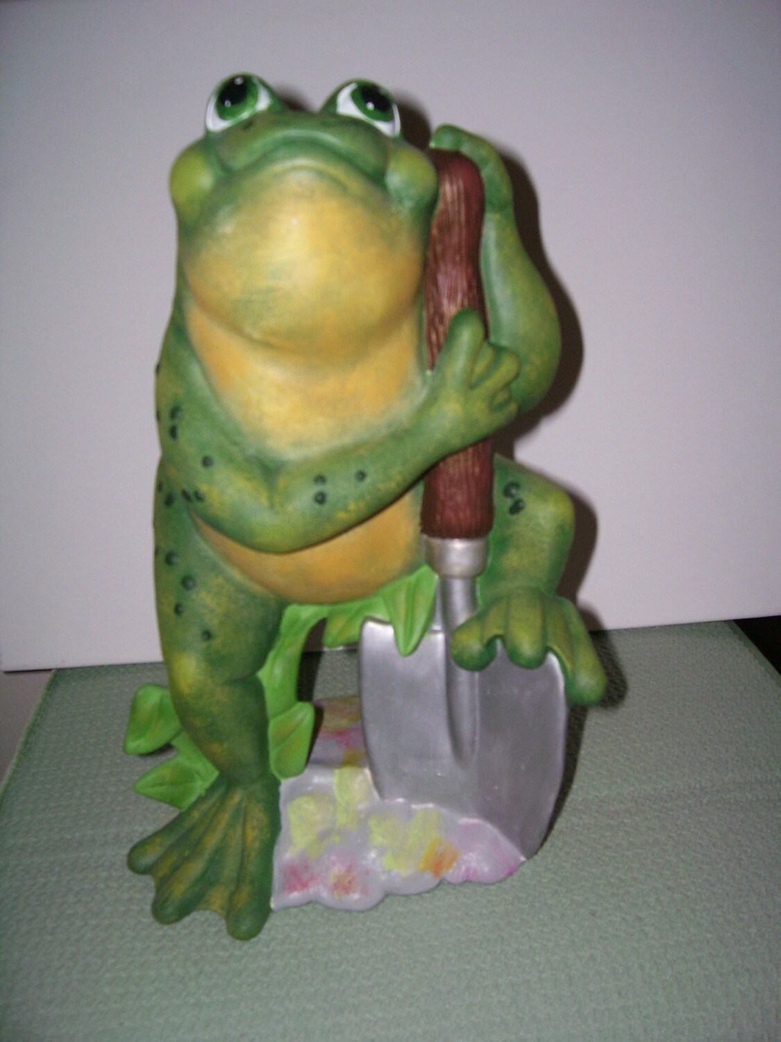 Ceramic outdoor garden frog. by CeramicsbySybilAnne on Etsy