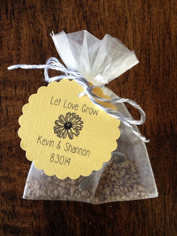 Flower Seed Wedding Favors Events: Weddings Bridal/Baby