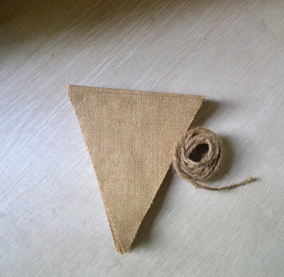 Items similar to 10 pcs DIY burlap banner kit for your joy to make the