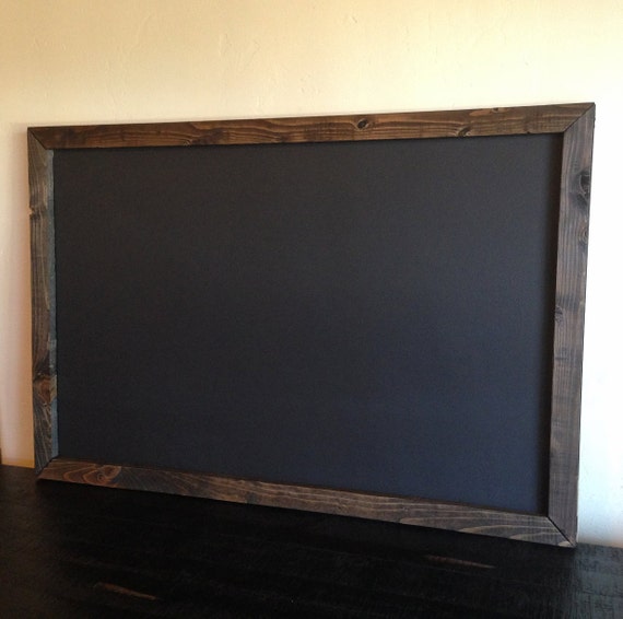 Large Chalkboard 24x36 Rustic Reclaimed Wood by KrohnDesigns