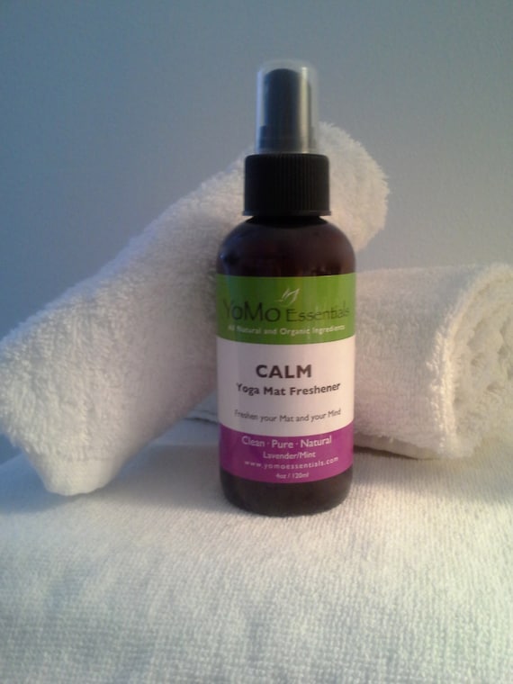 CALM Yoga Mat Freshener   Freshen your Mat and your Mind! Made with Organic, All Natural Ingredients