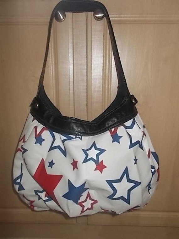 New Thirty-one Purse Skirt for Retired Purse Red, White,  Blue Stars ...