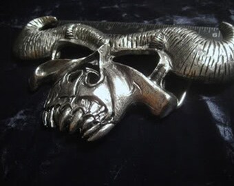 Danzig Kiss the Skull Ornate Belt Buckle samhain misfits