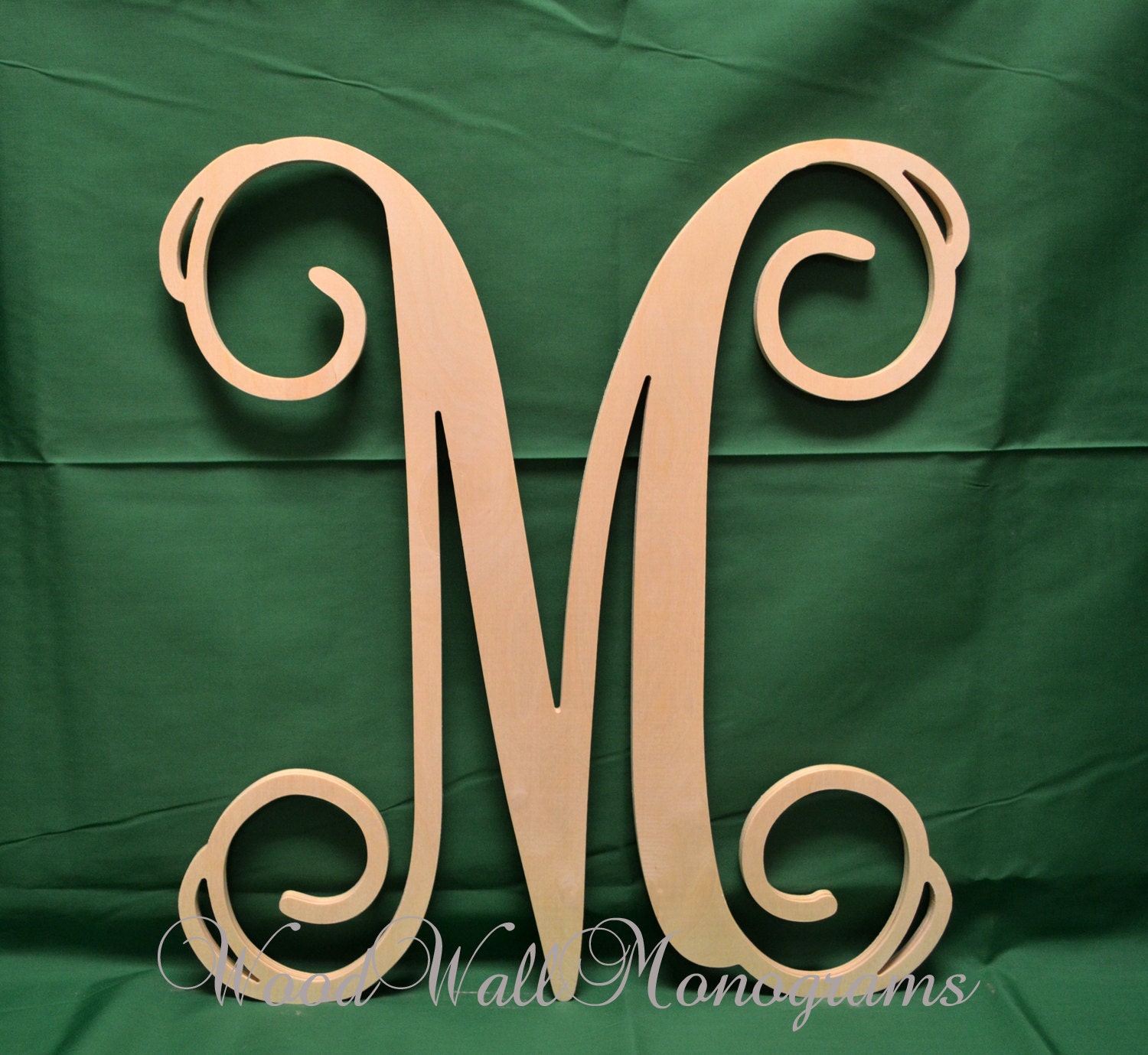 24 inch VINE font cursive letter Wedding wall decor Home